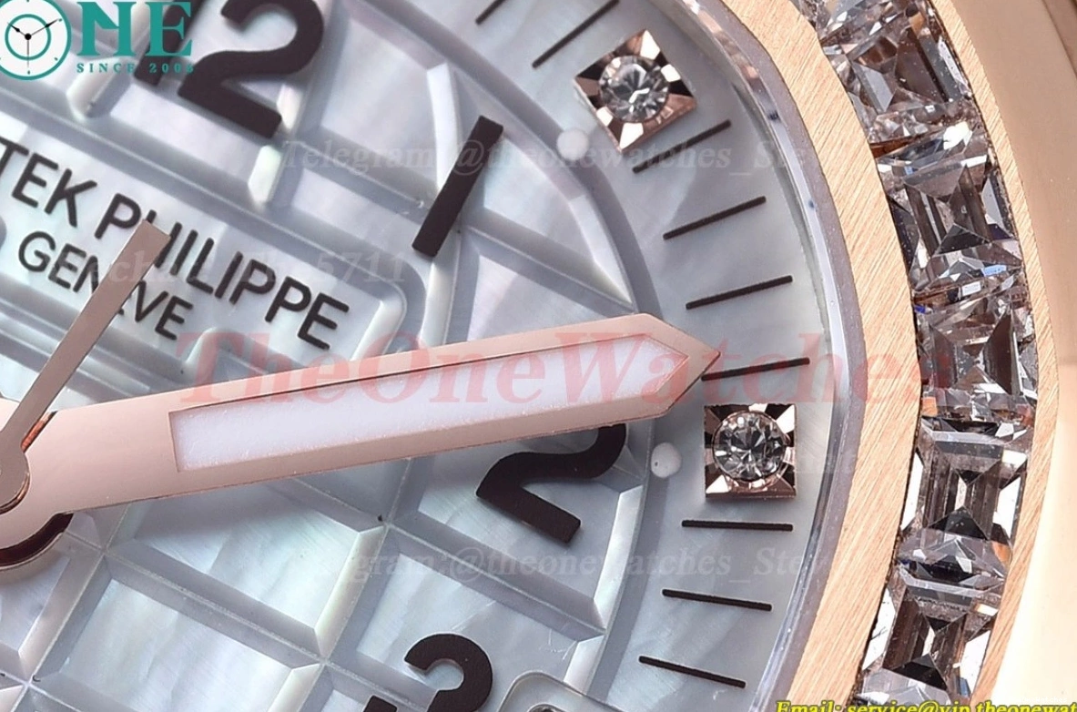 Dial RG A324 Dia Ladies Mop 35.6mm Aquanaut RU PPF 0518